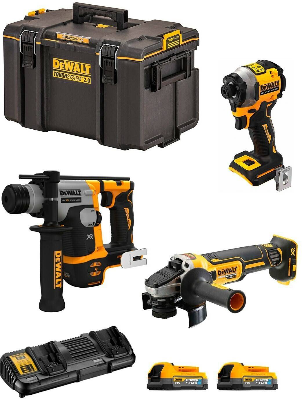 Truffaut DeWalt DWKDWK304PS (2 x 1,7 Ah + coffret) Packs outillage électroportatif