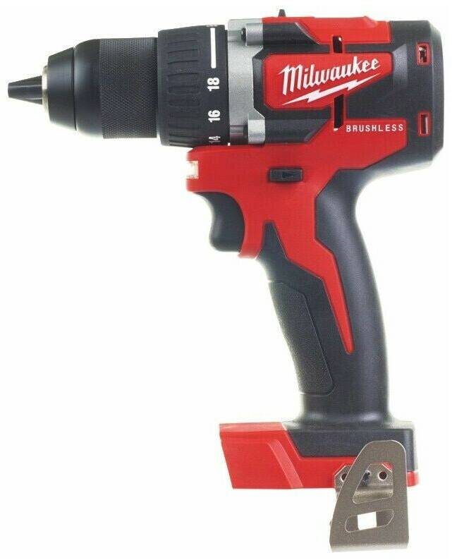 Truffaut Milwaukee M18CBLDDM18CBLDD-0 Cordless Drill Driver brushless 18V 13 mm 60 Nm no Battery Perceuses & visseuses sans fil