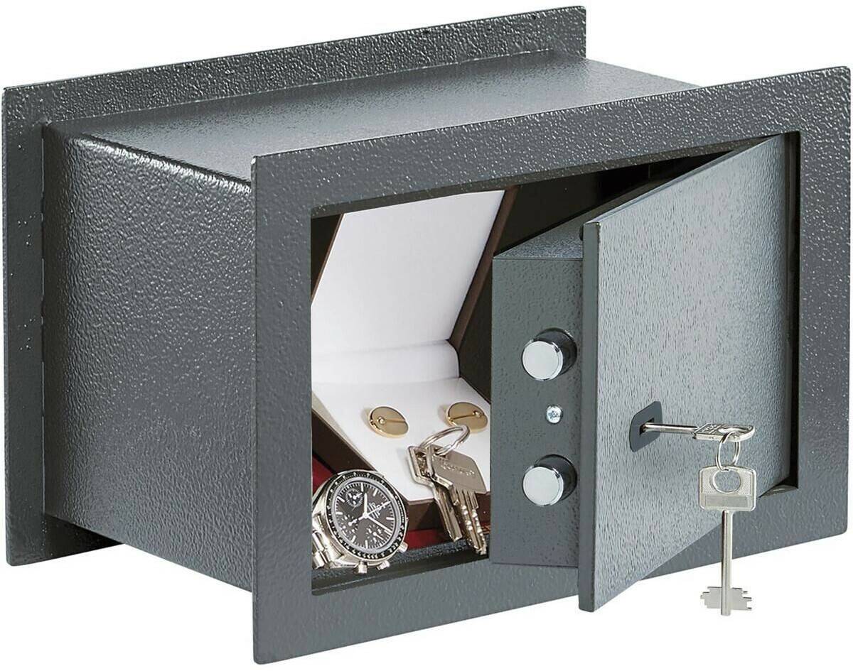 Truffaut Burg Wächter Pure-Safe Wall Safe with Key Lock PSW 120 K Coffres-forts