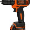 Perceuses & visseuses sans fil Truffaut Black & Decker BDCD12-QW