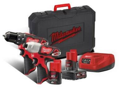 Truffaut Milwaukee M12 FUEL powerpack M12 BPP2B-421C Packs outillage électroportatif