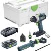 Truffaut Festool Quadrive TDC 18/4TDC 18/4 (1x 4,0 Ah + charger + Systainer) Perceuses & visseuses sans fil