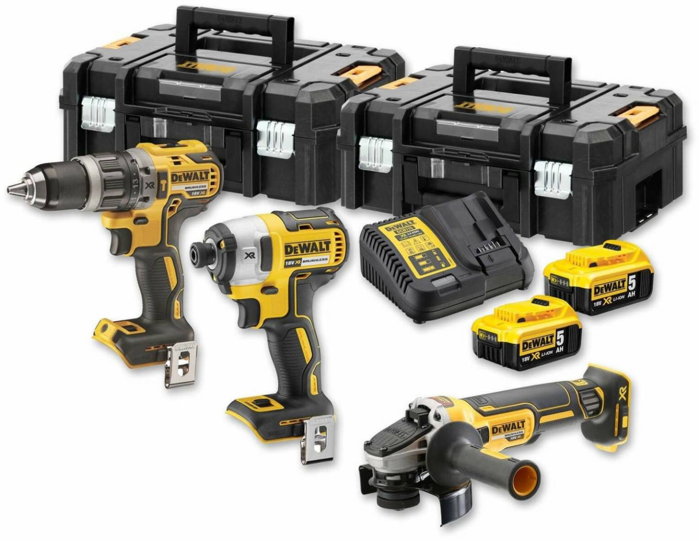 Truffaut DeWalt DCK384P2T-QW Packs outillage électroportatif