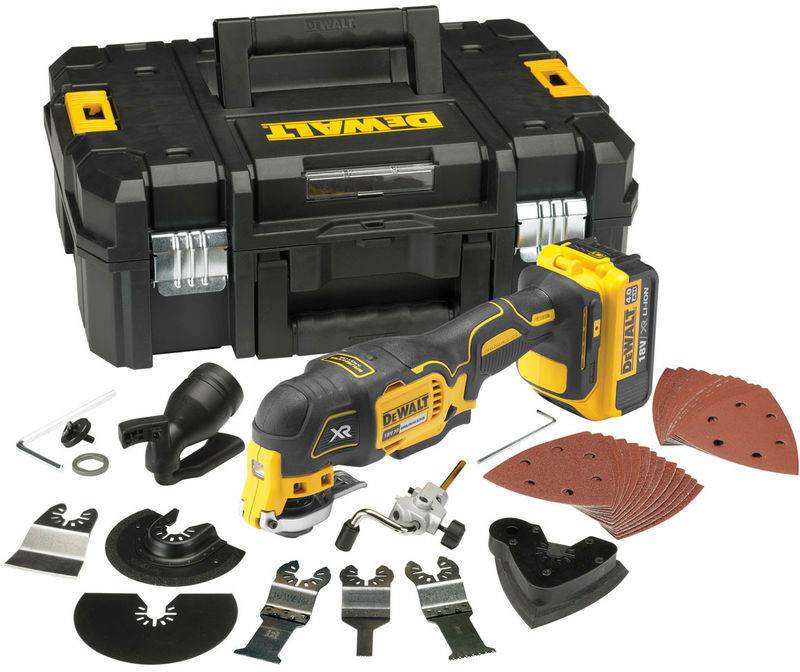 Truffaut DeWalt DCS355DCS355M1 + Accesories-Pack Outils multifonctions