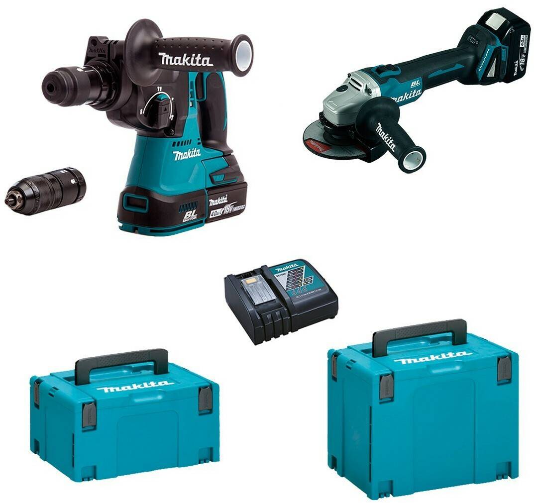 Truffaut Makita DLX2125TJ1 Combo Kit Packs outillage électroportatif