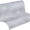 Papiers peints Truffaut A.S. Creation Attractive Circle Glitter grey