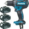 Perceuses & visseuses sans fil Truffaut Makita DDF482DDF482RM3J