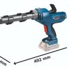 Pistolet à mastic Truffaut Bosch GCG 18V-600 Professional18V-310 (1 x 2,0 Ah)