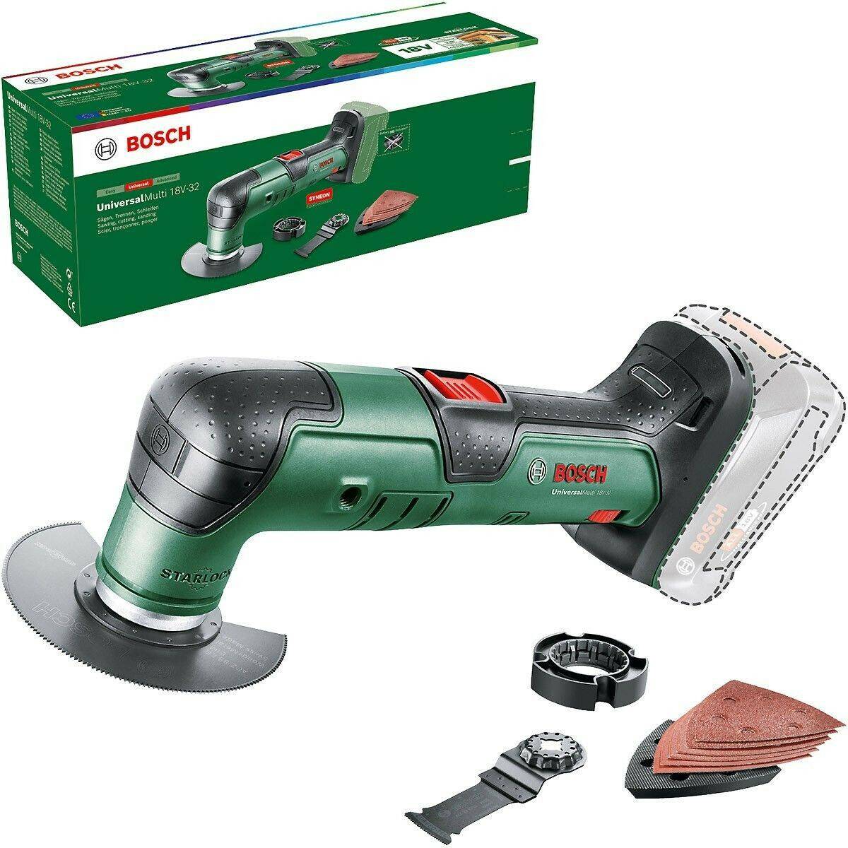 Outils multifonctions Truffaut Bosch UniversalMulti 18V-32 (0603105000)