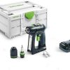 Truffaut Festool C 1818-Basic (577050) Perceuses & visseuses sans fil