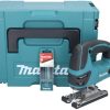 Truffaut Makita DJV180DJV180ZJ Solo + saw blades + Makpac Scies sauteuses