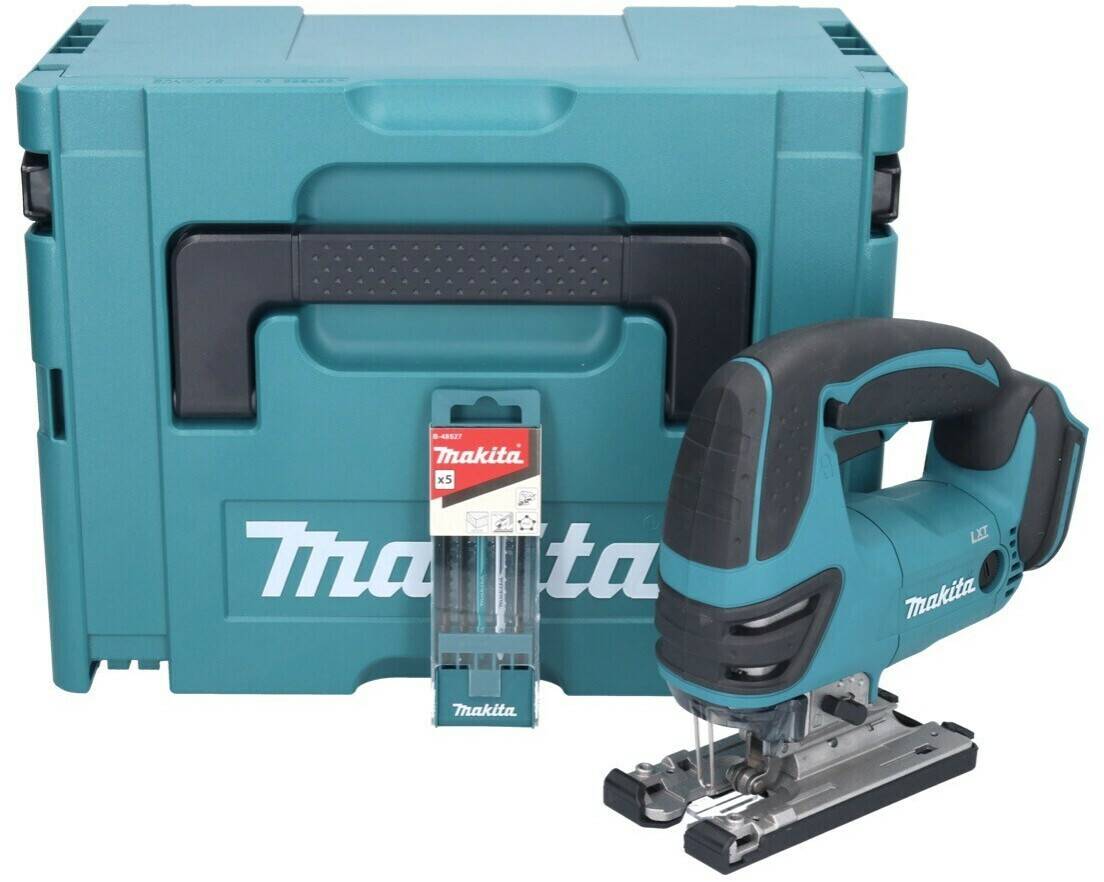 Truffaut Makita DJV180DJV180ZJ Solo + saw blades + Makpac Scies sauteuses