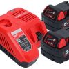 Perceuses & visseuses sans fil Truffaut Milwaukee M18 FSGFSG-502X + M12-18 FC