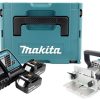 Truffaut Makita DPJ180DPJ180RFJ (2 x 3,0 Ah + Quickcharger) Fraiseuses