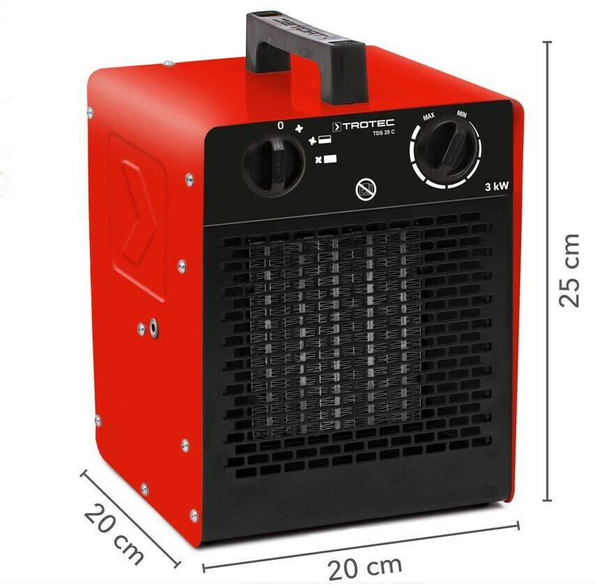 Truffaut Trotec TDS 20 C Radiateurs électriques