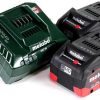 Perceuses & visseuses sans fil Truffaut Metabo SB 18 LTBL (2x 5,5 Ah + charger + metaBOX)