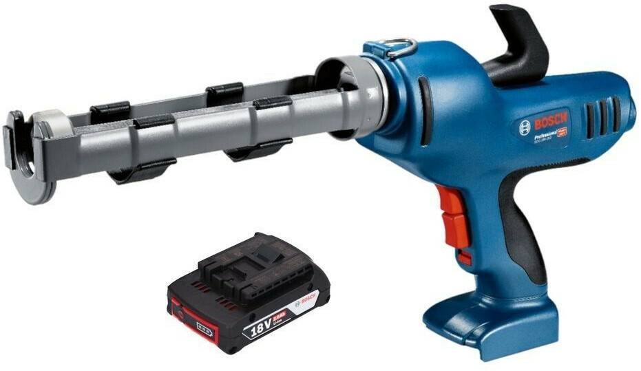 Pistolet à mastic Truffaut Bosch GCG 18V-600 Professional18V-310 (1 x 2,0 Ah)