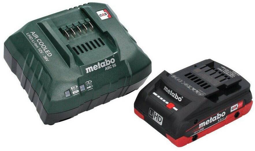 Truffaut Metabo BS 18 LT1x 4,0 Ah + charger + metaBOX Perceuses & visseuses sans fil