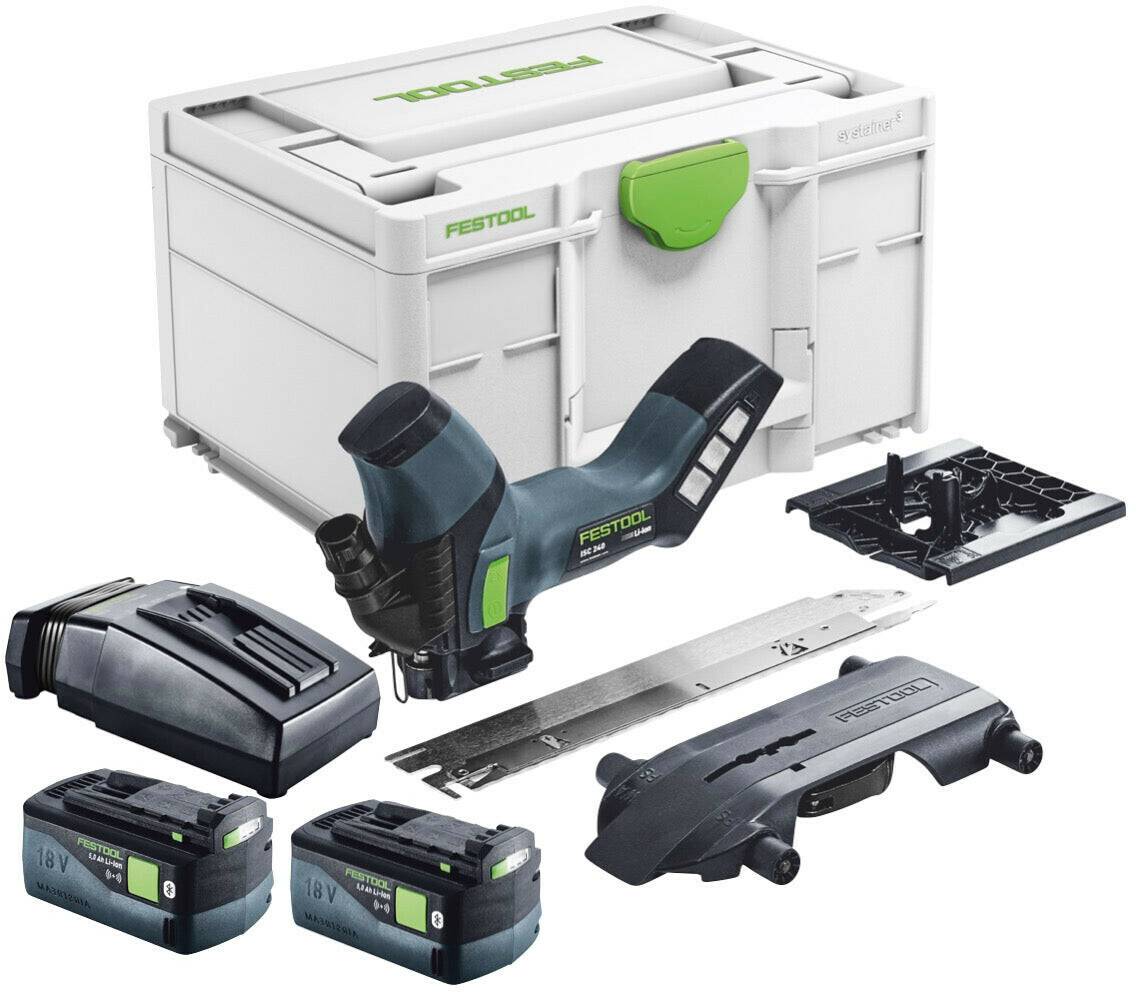 Scies sabres Truffaut Festool ISC 240 LiEB-Basic (2x 5,0 Ah + charger + Systainer)