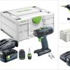 Perceuses & visseuses sans fil Truffaut Festool T 18+3Basic (1x 5,0 Ah + charger + Systainer)