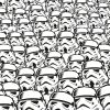 Truffaut Komar SW Stormtrooper Swa 250 x 280 cm (IADX5-015) Papiers peints