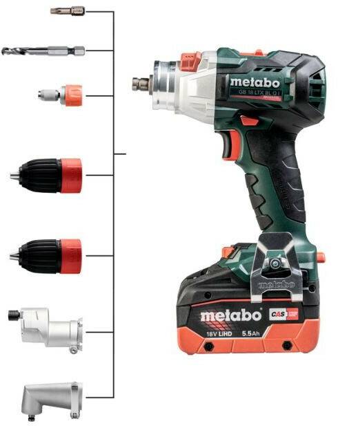 Truffaut Metabo GB 18 LTX BL Q I6.023628.40 Perceuses & visseuses sans fil