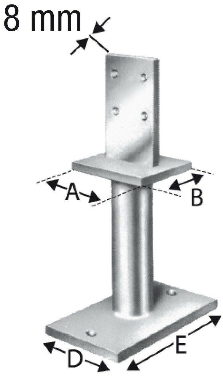 Quincaillerie de fixation Truffaut Simpson Strong-Tie PISB260G-B