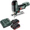 Truffaut Metabo ST 18 LT 130 BL2x 4,0 Ah LiHD + charger Scies sauteuses