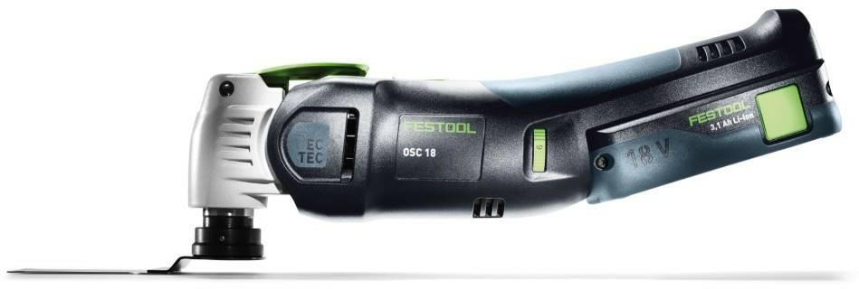 Truffaut Festool OSC 18 Li 3,1 EE- Set VECTURO Outils multifonctions