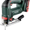 Scies sauteuses Truffaut Metabo STAB 18 LTX 100(601003800) 2x batteries 18V 4,0Ah + chargeur avec coffret