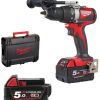 Perceuses & visseuses sans fil Truffaut Milwaukee M18 BLDDBLDD2-502X