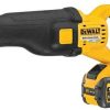 Scies sabres Truffaut DeWalt DCS389DCS389T2-QW with 2x6,0Ah battery and charger in TSTAK VI