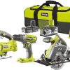 Truffaut Ryobi R18DDJSCSP-242S (2x Battery 2Ah + 4Ah) 5133004309 Packs outillage électroportatif