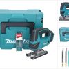 Truffaut Makita DJV180DJV180ZJ Solo + saw blades + Makpac Scies sauteuses