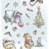 Truffaut Komar Dekosticker Winnie Pooh Christmas (50 x 70 cm) Papiers peints