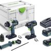 Truffaut Festool TID 18 5,0/4,0-Set TPC 18/4 (577654) Packs outillage électroportatif