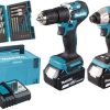 Packs outillage électroportatif Truffaut Makita DLX2414JX4 18V Set