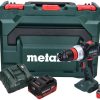 Perceuses & visseuses sans fil Truffaut Metabo BS 18 LT BL Q1x 5,5 Ah + charger + metaBOX