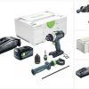 Truffaut Festool Quadrive TDC 18/4I-Basic (1x 5,0 Ah + charger + Systainer) Perceuses & visseuses sans fil