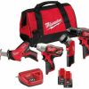 Truffaut Milwaukee M12 BPP4A-202B (M12BDD + M12BID + C12 HZ + C12T) Packs outillage électroportatif