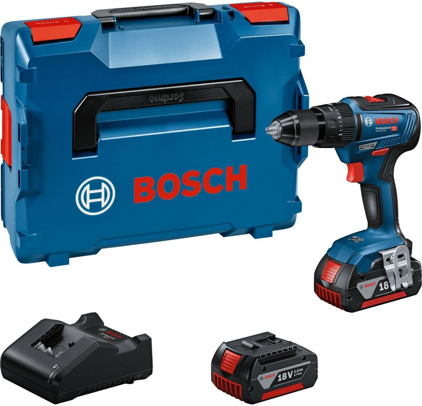 Perceuses & visseuses sans fil Truffaut Bosch GSB 18V-55 Professional0615990M0E