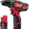 Truffaut Milwaukee M12 BDD2 x 2,0 Ah Perceuses & visseuses sans fil