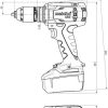 Truffaut Metabo BS 18 LTX Impuls2 x 4,0 Ah (6.02191.50) Perceuses & visseuses sans fil