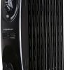 Truffaut Aigostar Tummie 33JIE 11 Fins 2300W Black Radiateurs électriques