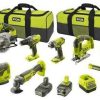 Truffaut Ryobi Cordless Tool Set 18V Ryobi ONE+ (R18CK9-252S) Packs outillage électroportatif