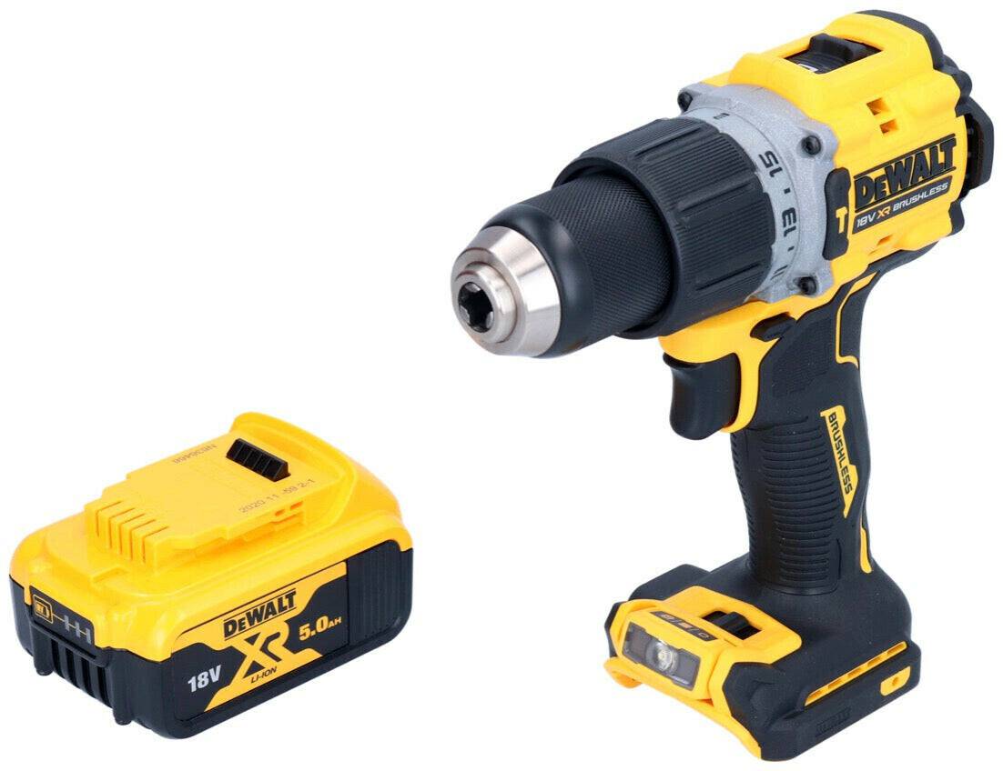 Perceuses & visseuses sans fil Truffaut DeWalt DCD805DCD805N + 1x 5,0 Ah