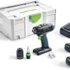 Perceuses & visseuses sans fil Truffaut Festool T 18+3Li 3,1-Compact (574908)