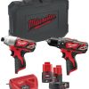 Truffaut Milwaukee M12 FUEL powerpack M12 BPP2B-421C Packs outillage électroportatif