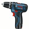 Perceuses & visseuses sans fil Truffaut Bosch GSR 12V-15 Professional2x2,0Ah + Charger + Bag+ Bits