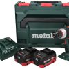 Perceuses & visseuses sans fil Truffaut Metabo SB 18 LTBL (2x 5,5 Ah + charger + metaBOX)